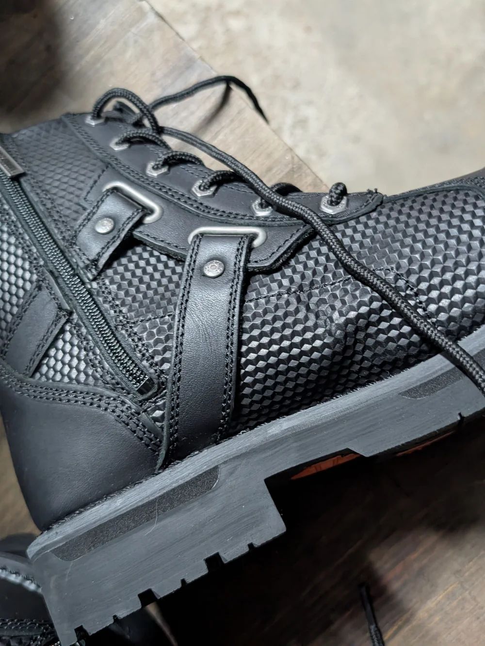 Harley-Davidson Men's Black Motorcycle Boots